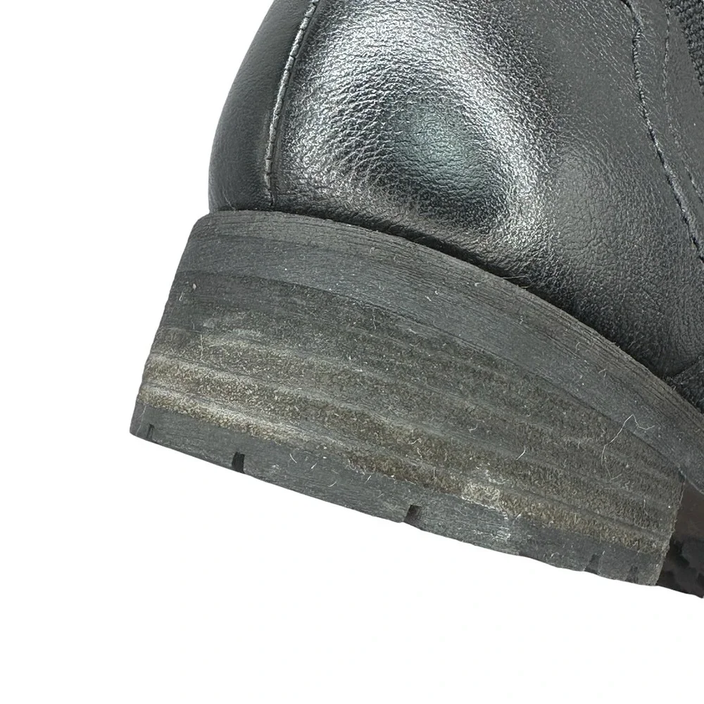 Abeo | Women | Darlington Black Leather Side Zip Ankle Booties | Size 7 - Picture 13 of 14